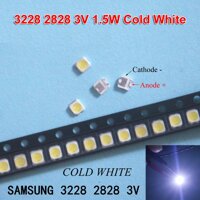 100 Chiếc SAMSUNG2828 Lạnh Đèn Nền LED Trắng TT321A 1.5 W-3 W Với Zener 3V 3228 2828 Thoáng Mát trắng Màn Hình LCD Có Đèn Nền Cho Ứng Dụng Truyền Hình