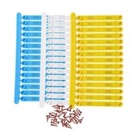 100 Chiếc Trang Trại Gia Cầm Cánh Gà Vòng Nhận Dạng Chim Vịt Chim Chim Chim Chim Bồ Câu Cánh Nhận Dạng