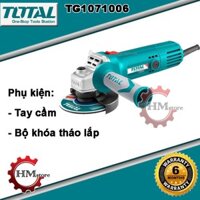 [100% chính hãg] Máy mài góc Total TG1071006, công suất 710w - Máy cắt sắt cầm tay, máy mài 1 tấc