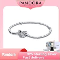 100% Chính Hãng (Có Hộp) S925 Bạc Đại Lý Mua Sản Phẩm Quà Tặng Sinh Nhật Khoảnh Khắc Bướm Khóa Rắn Dây Xích Vòng Tay