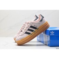 100% chính hãng giày thể thao nữ Adidas Originals Gazelle bold W đế dày xu hướng chạy bộ