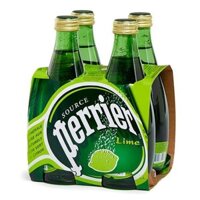 (100% Chính Hãng) 👉  Nước khoáng Perrier Lime - Pháp 👉  lốc 4 chai x 330ml