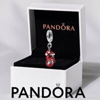 100% chính hãng PANDORA, vòng tay trang sức bạc S925, mặt dây chuyền Marvel, charm treo hình Người Nhện