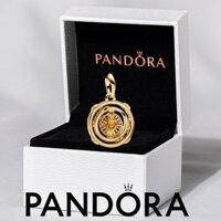 100% chính hãng PANDORA, vòng tay trang sức bạc S925, mặt dây chuyền Game of Thrones, charm treo Astrolabe xoay 762971 C01
