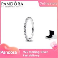 100% chính hãng S925 bạc PANDORA [192999C01] dây đai nhấp nháy