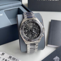 100% chính hãng Tag Heuer Original F1 Quartz Chronograph Grey Dial Hai Toned caz1011.ba0843