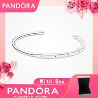 100% Chính hãng, vòng tay Pandora Signature I-D bằng bạc S925