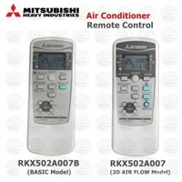 100% cho Mitsubishi Heavy Industries Air Con Điều khiển từ xa RKX502A007B / RKX502A007