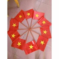 100 cờ tổ quốc cầm tay (kèm cán)