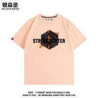 [100% Cotton Cao Cấp] Áo thun ngắn tay in Logo Game Street Fighter Mềm Cao Cấp Mới Rời Top Unisex