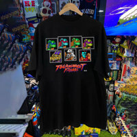 100% Cotton FC Ninja Rùa Retro Trò Chơi Áo Thun Vẽ Tay Pixel In Tay Ngắn