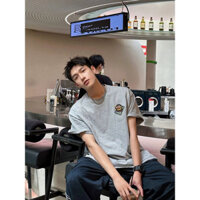 100% Cotton Sẵn Sàng Nhật Bản Hoạt Hình Vui Nhộn Anime Áo Thun Nữ Tay Ngắn Nam Mùa Hè Thanh Niên Rời Hip-Hop Áo Thun Nửa Tay