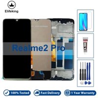 100% Đã thử nghiệm cho OPPO Realme2 pro Màn hình cảm ứng lắp ráp có khung RMX1801 RMX1804 Thay thế