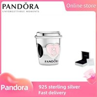 100% đích thực S925 Sterling bạc Pandora [797185en160] nghỉ ngơi tách cà phê quyến rũ