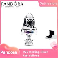 100% đích thực S925 Sterling bạc Pandora [792831c01] không gian tình yêu tên lửa quyến rũ