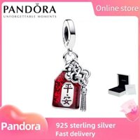 100% đích thực S925 Sterling bạc Pandora [793054c01] bùa may mắn đôi quyến rũ