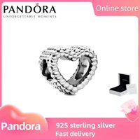 100% đích thực S925 Sterling bạc Pandora [797516] đính cườm mở trái tim quyến rũ