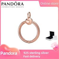100% đích thực S925 Sterling bạc Pandora [388296] khoảnh khắc nhỏ o Mặt dây chuyền