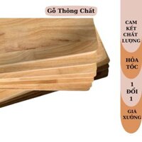 100% GỖ CAO SU, Kích thước 60 x 120 x 12mm Gỗ Ghép Cao Su , Gỗ Không Thấm Nước làm bàn, làm kệ. Nhận Cắt Theo Quy cách
