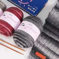100 Gram / Bóng Handmade DIY Đan Sợi Len Mềm Mại Ấm Dày Khăn Cho Bé Áo Len Sợi Đan Móc