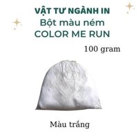 100 gram Bột màu ném kỷ yếu, bột màu chọi thích hợp cho team buiding, party event - trắng