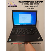 (100% hài lòng) Laptop Lenovo Thinkpad L570 I3-7100U/8GB/256GB/màn hình 15.6 inch có phím số gõ sâu, siêu bền