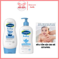 [100% Hàng Chuẩn] Sữa Tắm Gội Cho Bé Cetaphil Giúp Dưỡng Da Dịu Nhẹ Baby Gentle Wash & Shampoo 230ML - 400ML