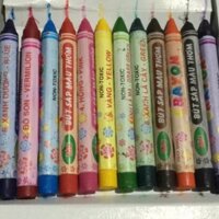 100 hộp bút sáp mic 12 mầu