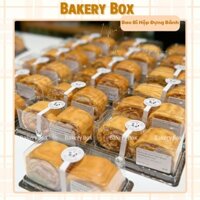 100 Hộp Chữ Nhật Đựng Bánh Kem Cuộn Nhỏ, Red Velvet (B032)
