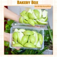 100 Hộp H142 Đựng 10 Cái Bánh Su, Crepe Sầu Riêng, Trái Cây Gọt