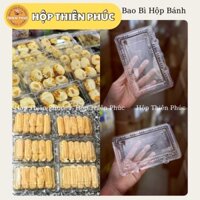 100 Hộp H148 đựng bánh su kem - Hộp đựng bánh su tròn - hộp đựng bánh ngọt có nút bấm - HỘP THIÊN PHÚC