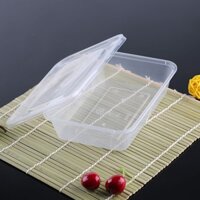 100 hộp nhựa chữ nhật 500ml