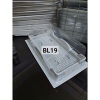 100 HỘP NHỰA CHỮ NHẬT BL19 ĐỰNG BÁNH BÔNG LAN CUỘN BL19