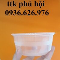 100 Hộp nhựa đựng chè súp canh 300ml ( có nắp )