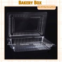 100 Hộp Nhựa H25 Chữ Nhật Đựng Rau Câu, Bánh Ngọt, Khô Mực