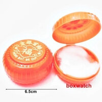 100 Hộp vòng tay nhựa quả quýt có bông 6.5 cm size to