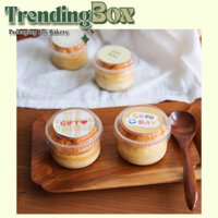 100 Hủ Pudding Tròn Béo 125ml Nhỏ Chịu Nhiệt, Hủ Đựng Kem, Panna Cotta