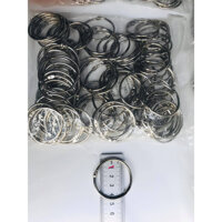 100 khoen tròn các loại dùng làm flashcard. Khoen 4 cm đường kính trong 4 cm, đường kính ngoài 4.5 cm