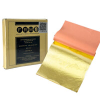 100 Lá dát vàng cao cấp kích thước lá 14cm*14cm chuyên dát tượng phật, trang trí nội thất