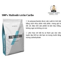 100% Maltodextrin Carbs