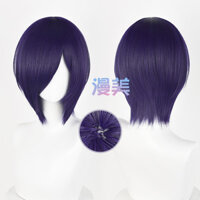 【100% Manmei】 Touka Kirishima Tóc giả Wig Tokyo Ghoul Cosplay Phù hợp với kích thước đầu 50-60cm 614