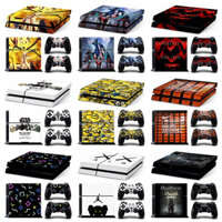 100 Màu PS4 Miếng Dán Toàn Thân Vinyl Da Decal Dành Cho Máy Chơi Game Sony Playstation 4 Với 2x Dualshock Bộ Điều Khiển Dán