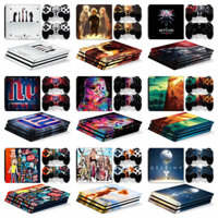 100 Màu PS4 PRO Sony Playstation 4 PRO Console Skin Set Vinyl Decal Sticker với 2x Bộ Điều Khiển Miếng Dán