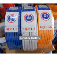 100 MÉT Dây điện đôi dẹp 1.5 (2 X1.5) Vĩnh Thịnh, Lõi đồng 100%, dây đôi 2 lớp vỏ bọc cách điện