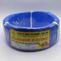 100 Mét dây điện đơn 1x1.5mm màu xanh dương, [Dây Đồng]