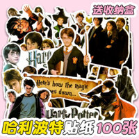 100 Miếng Dán Harry Potter Sổ Tay Hành Lý Ốp Lưng Điện Thoại Trang Trí Sổ Tay Dán ins Giá Trị Cao Bán Chạy Phong Cách