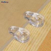 100 Miếng Kẹp Kính Trong Suốt, Kẹp Buộc, Giá Đỡ Kẹp, Giá Đỡ Ký Hiệu