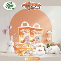 100 miếng Tã Bỉm quần giá rẻ  HARRA Size đại M Đến 7XL hữu cơ, mềm mỏng, thấm hút tốt, ngừa hăm