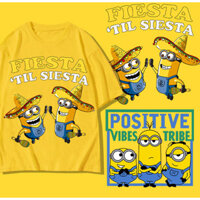 100% mới Despicable Me Minions Áo thun nam tay ngắn xu hướng mùa hè