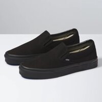 [100% nguyên bản] giày thể thao*_Vans Slip-On Black/Black Classic Thời trang và thoải mái